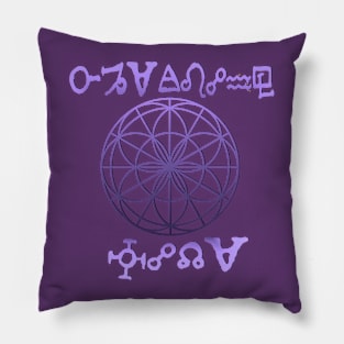 Flower Of Life and Creation Pillow