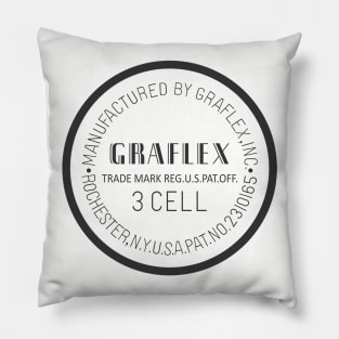 Graflex Inc. Pat. Number Shirt Version 2 Pillow