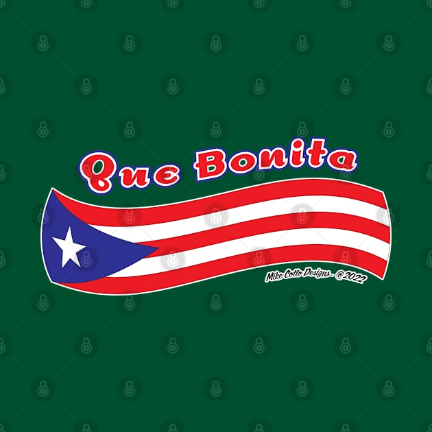 Que Bonita Bandera by MikeCottoArt