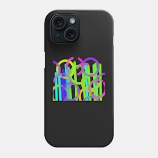 Abstract color garden paint Phone Case