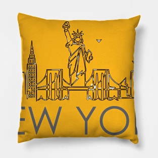 New York Shirt! Pillow