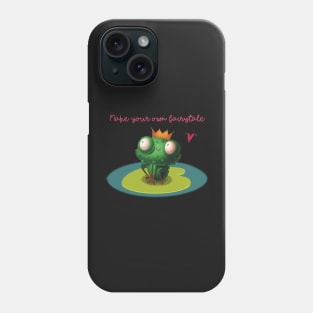 Might the frog be the prince? Kiss the frog! Happy Valentine’s Day! Phone Case