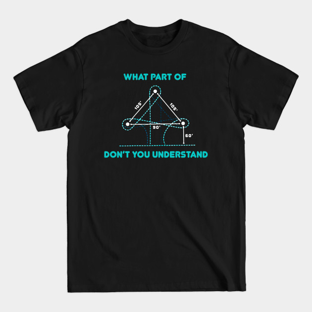 Disover What Part Of Don't You Understand Gift Math Teacher - What Part Of Dont You Understand - T-Shirt