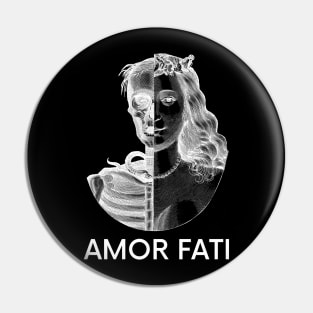 AMOR FATI. Love Your Fate. Stoic Wisdom Pin