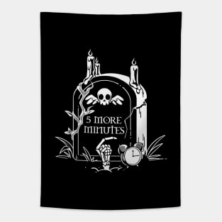 5 More Minutes Grave by Tobe Fonseca Tapestry