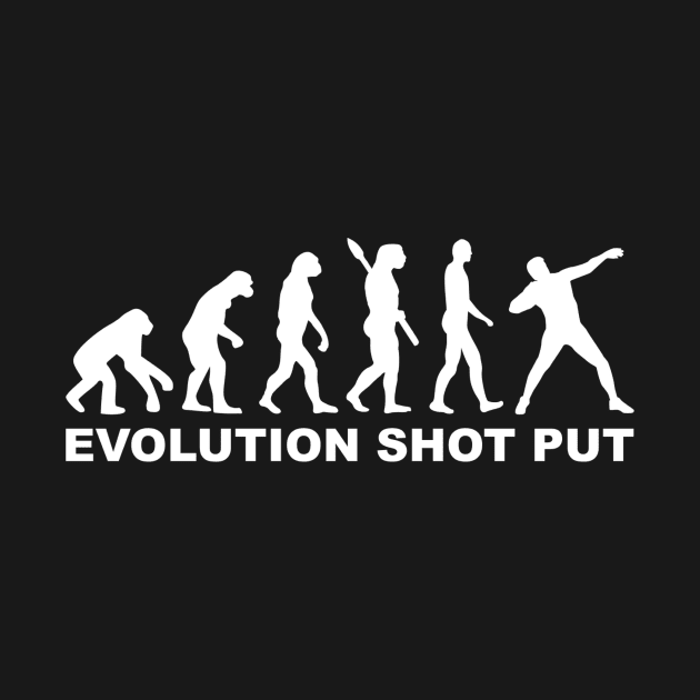 Shot put evolution by Designzz