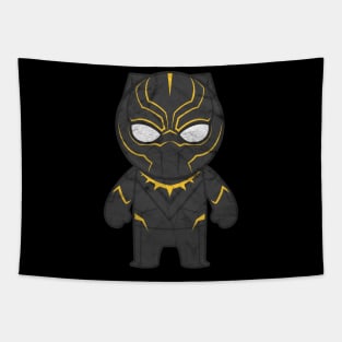 Kawaii Killmonger (Golden Jaguar) Tapestry