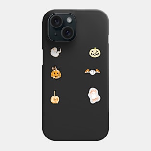 Halloween Design Sticker Pack Phone Case