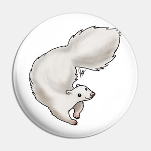 Mammal - Skunk - White Pin