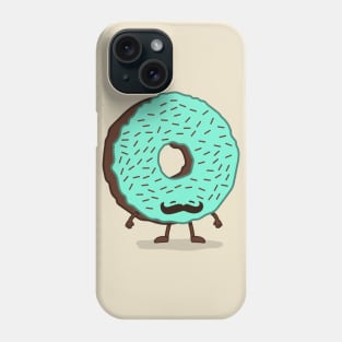 The Mustache Donut Phone Case