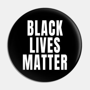 Black Lives Matter (Black) Pin