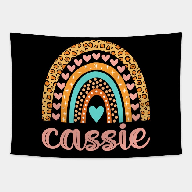 Cassie Name Cassie Birthday Tapestry by CreativeShirt