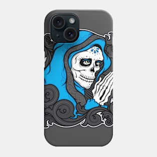 La Virgen Catrina (Blue Version) Phone Case