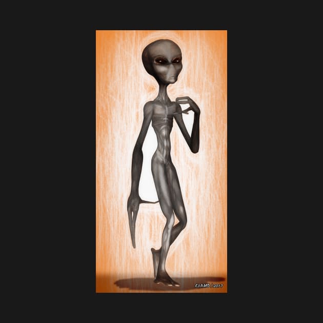 The Grey Alien by kenmo