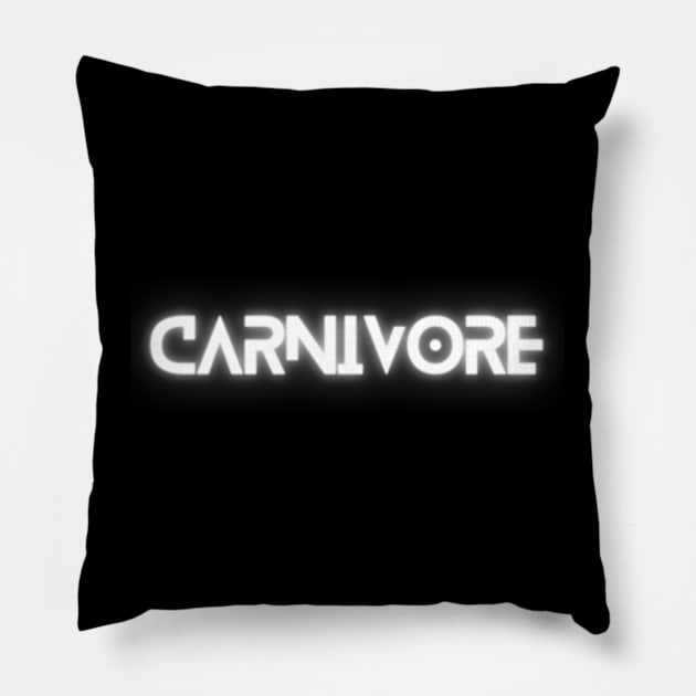 Carnivore Pillow by Desert Owl Designs