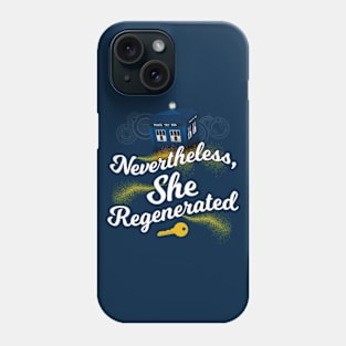 She Regenerated Phone Case