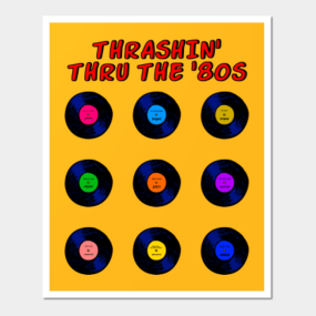 Thrash Metal Posters And Art Prints Teepublic