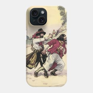 Pirate Duel till the Death on the Beach Phone Case