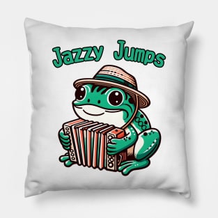 Frog accordion Pillow