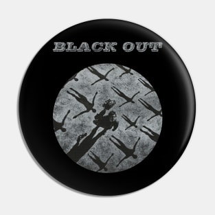 Muse Black Out Pin