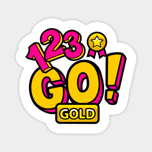 Go Gold Magnet