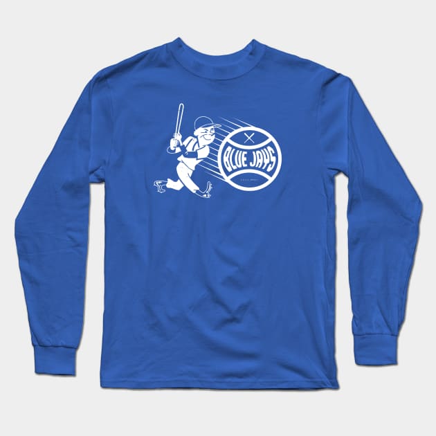 Vintage Baseball - Toronto Blue Jays (White Blue Jays Wordmark) - Toronto Blue  Jays - Long Sleeve T-Shirt