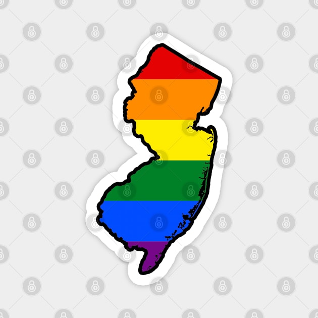 New Jersey Pride Magnet by fearcity