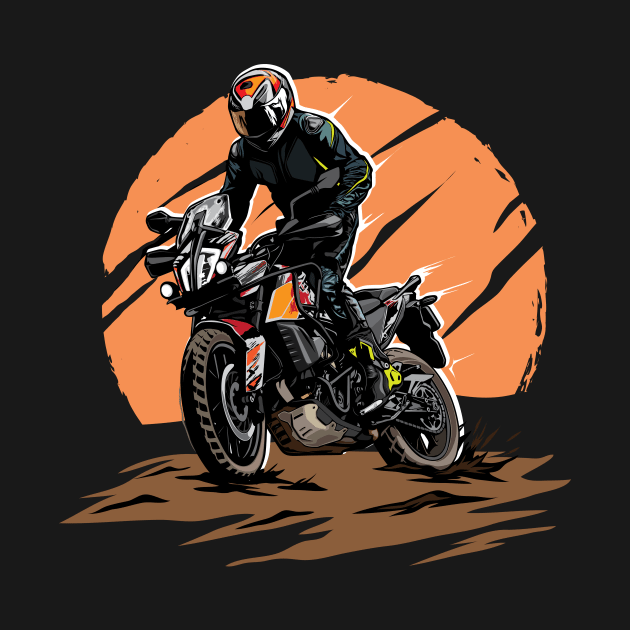 KTM DUKE ADVENTURE ride by ASAKDESIGNS