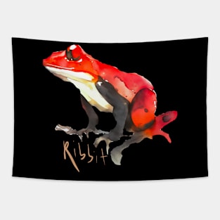 Frog Ribbit Tapestry