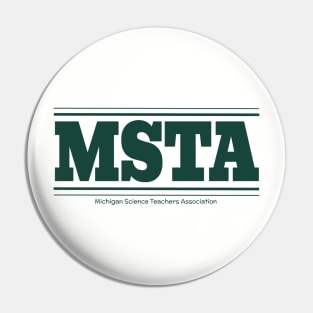 MSTA Old School East Lansing Green Pin