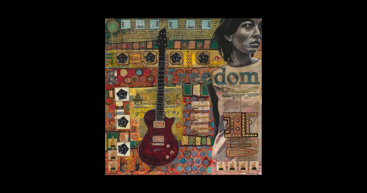 Freedom Guitar by raybomusic01