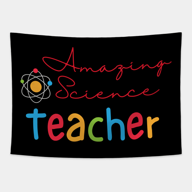 Amazing Science Teacher Tapestry by TeaTimeTs