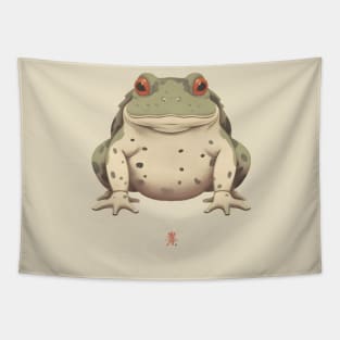 Japanese Toad Vintage Tapestry