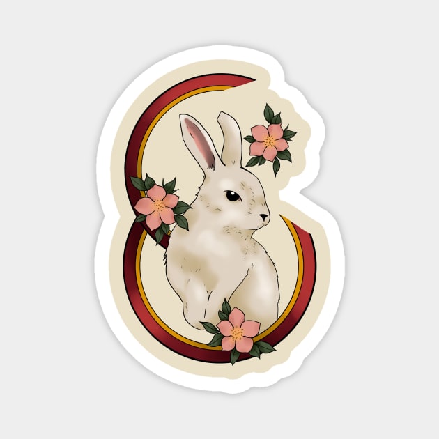 Year of the Rabbit Magnet by Gekko and the Samurai 