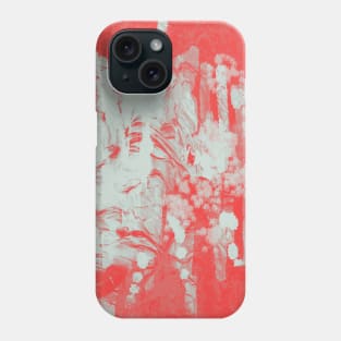 Grungy textured artwork Phone Case