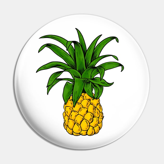 Pineapple Pin by Mako Design 