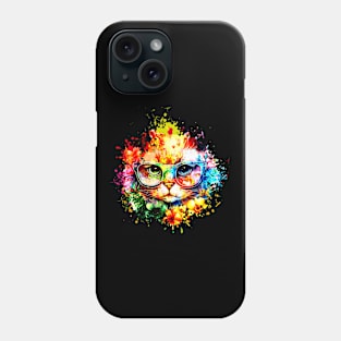 kitten watercolor Phone Case