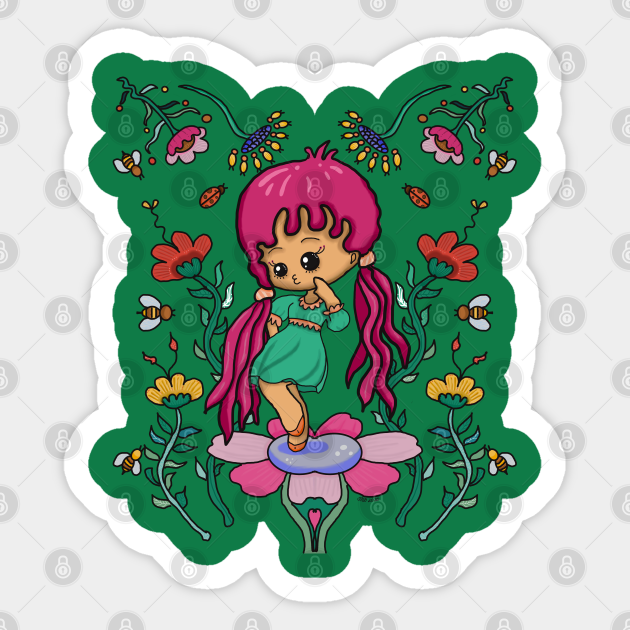 Cute Chibi Kissing Girl Art Kawaii Cute Style Art Sticker Teepublic Html5 available for mobile devices. teepublic