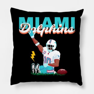 Miami dolphins - tyreek Hill 10 Pillow