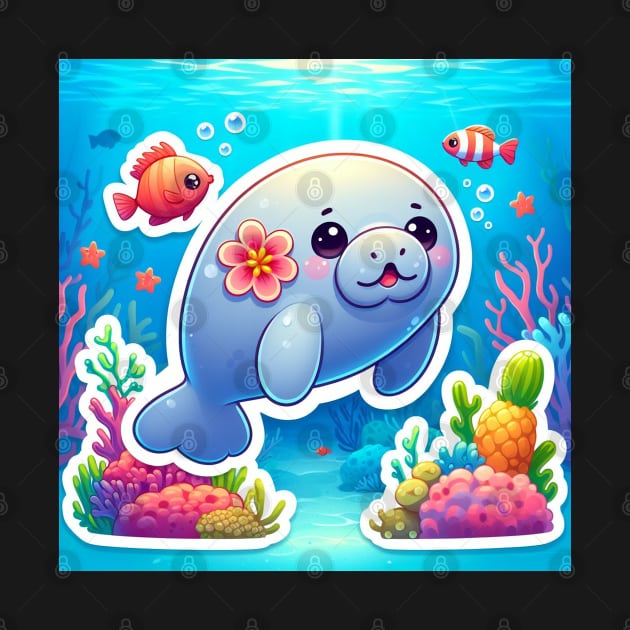 Baby Manatee by dinokate