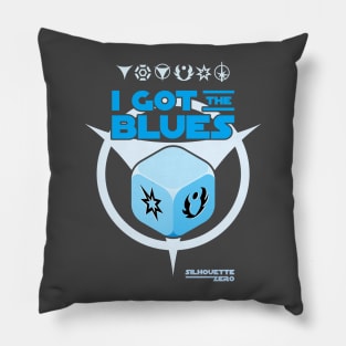The Blues Do Nothing Pillow