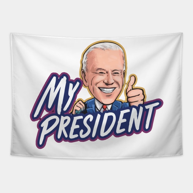 joe biden Tapestry by ahmadist