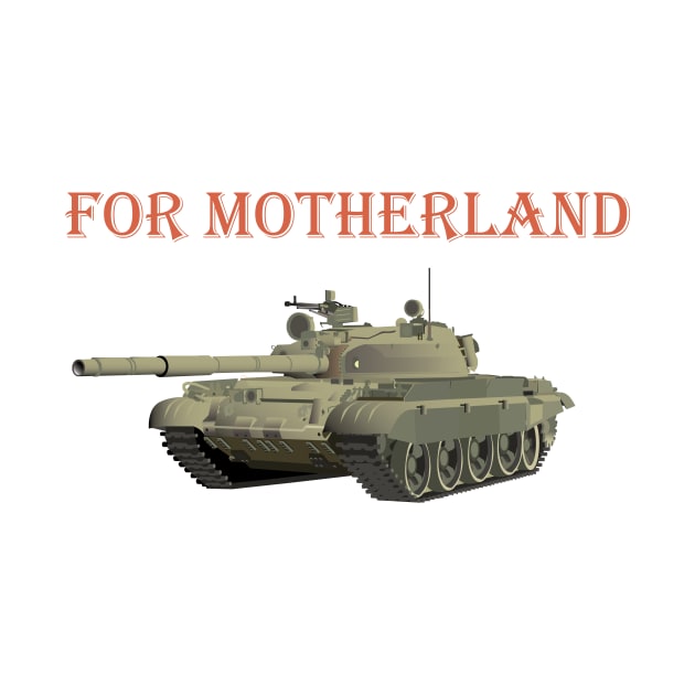 For Motherland T-62M Soviet Russian Tank by NorseTech