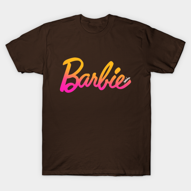 Barbie - Yellow Shade logo - Barbie - T-Shirt