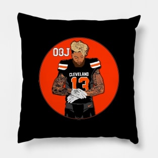 Odell Beckham Jr. Pillow Splash Effect Sports Pillows 