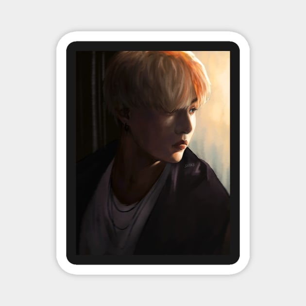 yoongi Magnet by sxprs