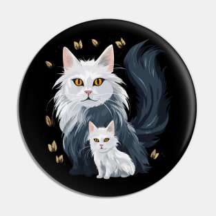 Turkish Angora Fathers Day Pin