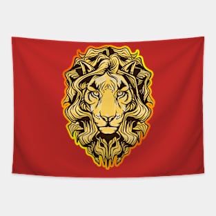 Lion animal design Tapestry