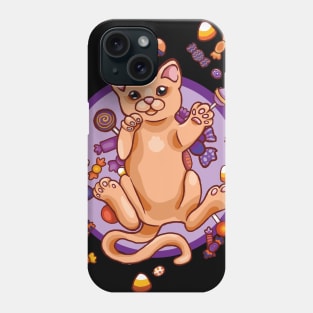 Halloween Candy Cat Phone Case