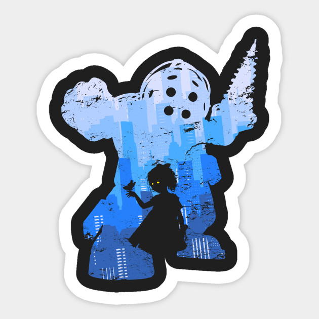 Mr Bubbles Bioshock Sticker Teepublic